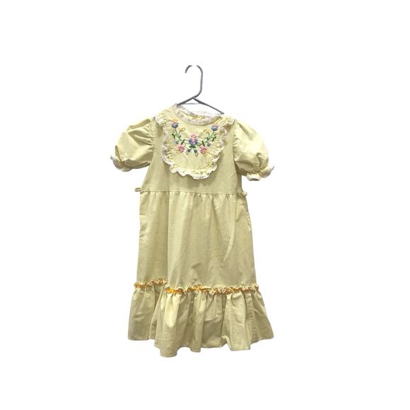 Vintage Other - Vintage jc penny maxi dress with lace embroidery size 6x